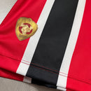 Camisa São Paulo II 25/26 - Torcedor / Vermelho e Preto