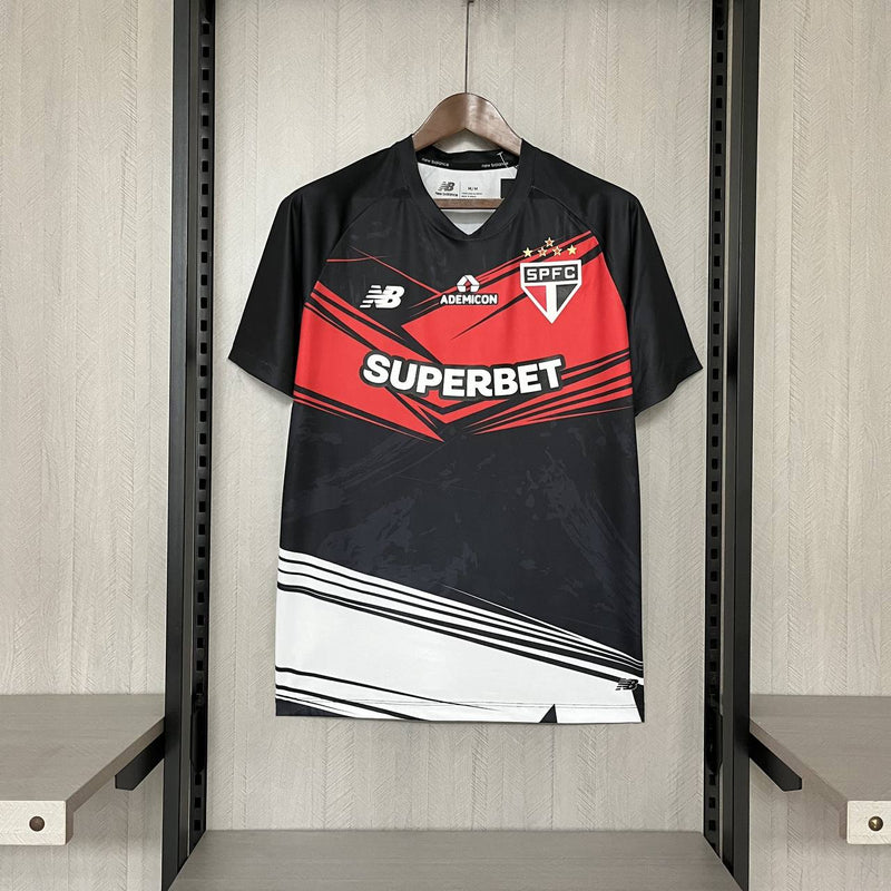 Camisa São Paulo Treino 25/26  - Preta