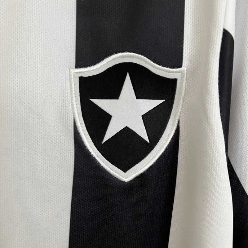 Camisa Botafogo I 23/24 Kappa - Branco e Preto
