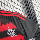 Kit Infantil Flamengo I 25/26 - Adidas - Vermelho e Preto