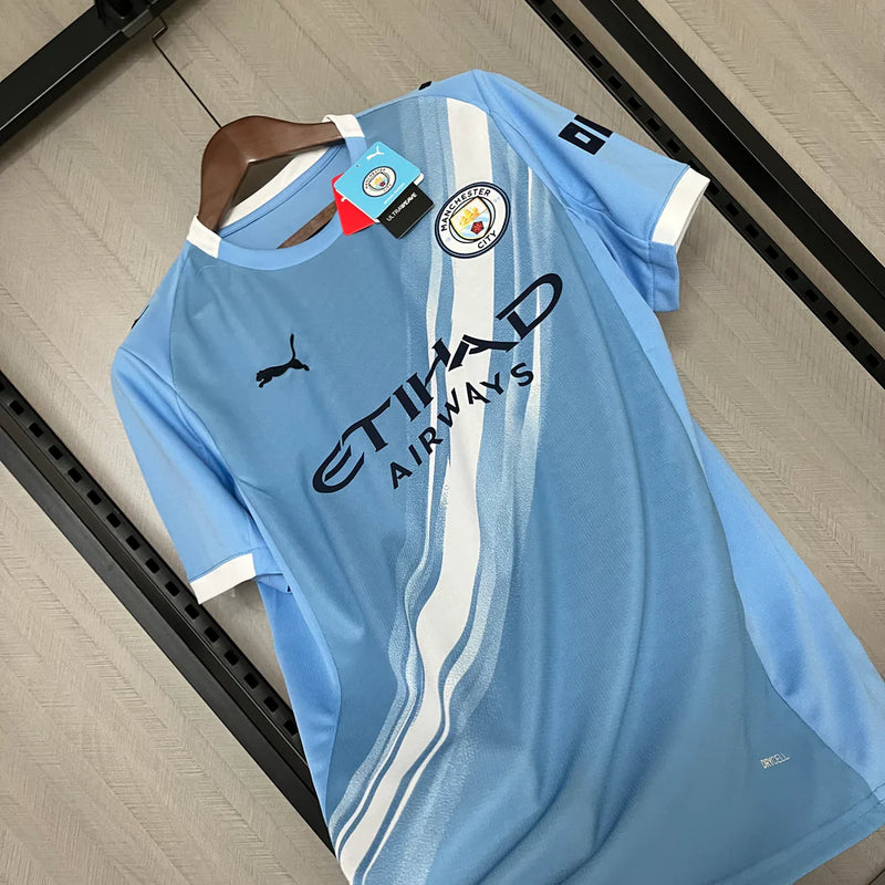 Camisa Manchester City I 25/26 - Torcedor / Azul