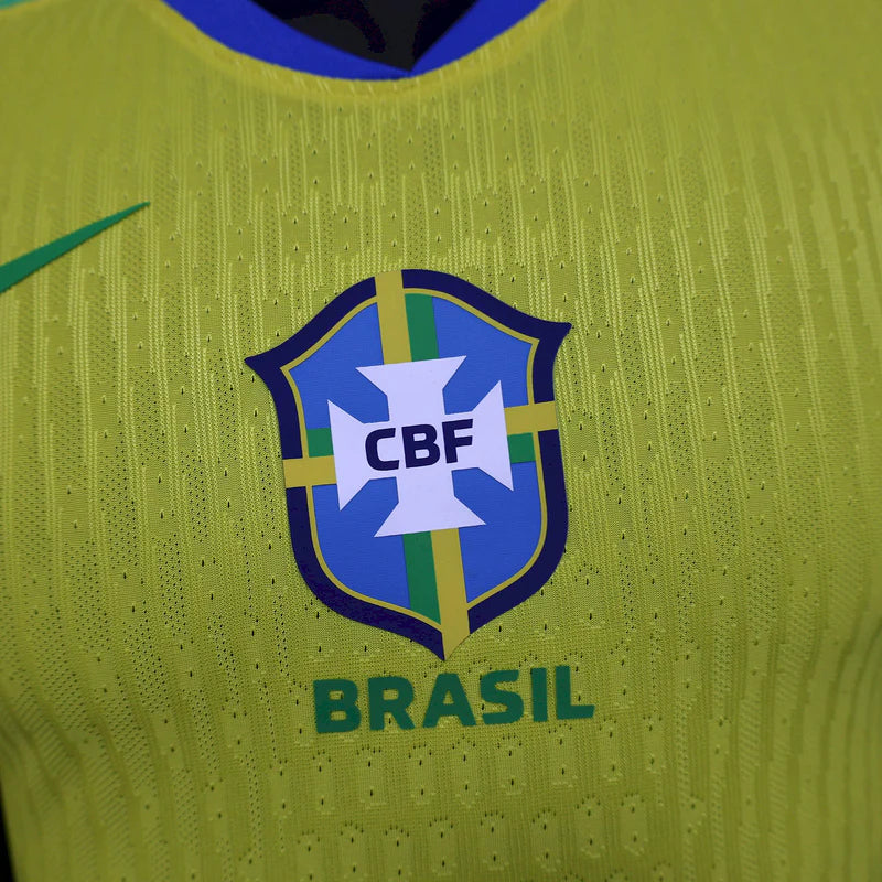 Camisa Da Seleção Brasileira I 25/26 - Amarela / Jogador