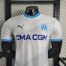 Camisa Olympique de Marseille I 23/24 Branca- Puma - Masculino Jogador