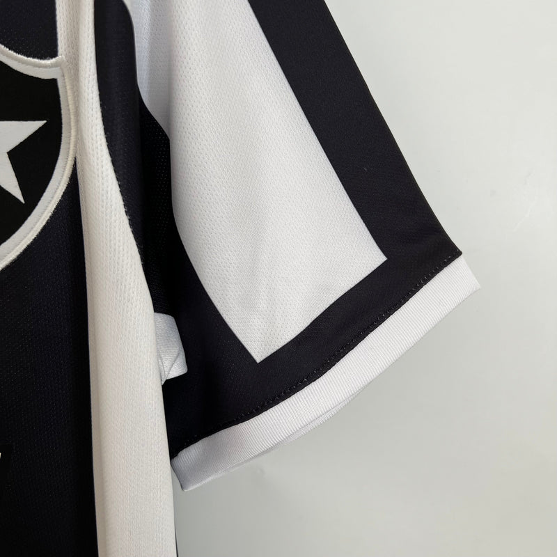 Camisa Botafogo I 23/24 Kappa - Branco e Preto