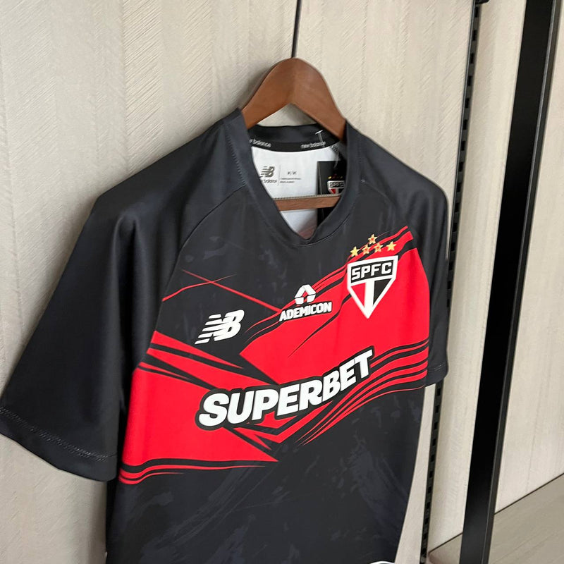 Camisa São Paulo Treino 25/26  - Preta