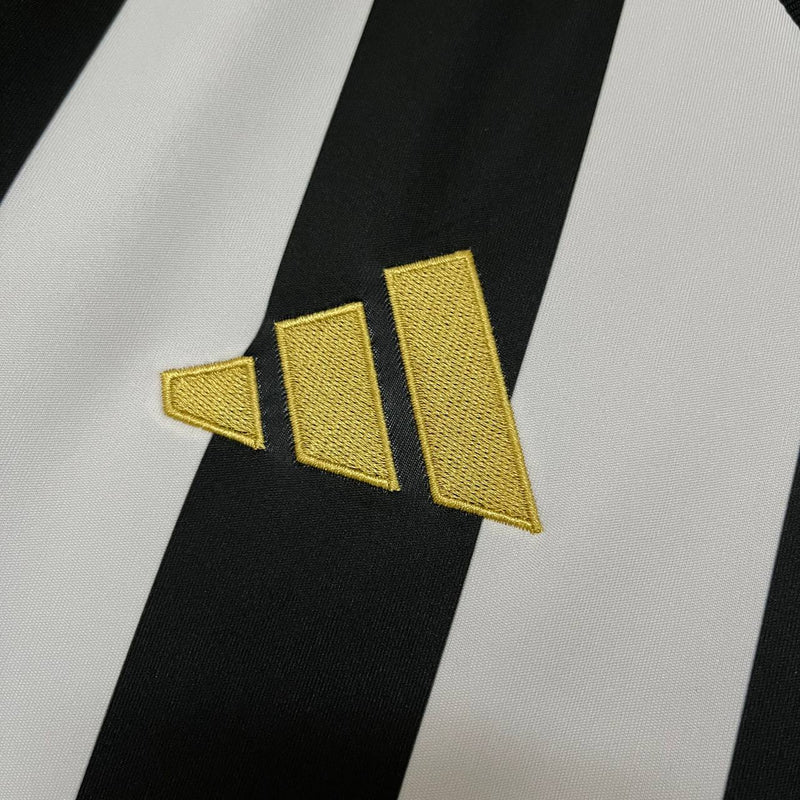 Camisa Atlético Mineiro I 25/26 Adidas Masculino - Branco e Preto