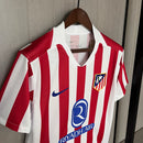 Camisa Atlético de Madrid l 25/26 Torcedor - Branca e Vermelha