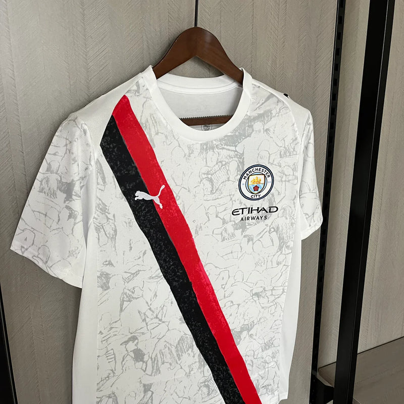 Camisa Manchester City II 25/26 - Torcedor / Branca