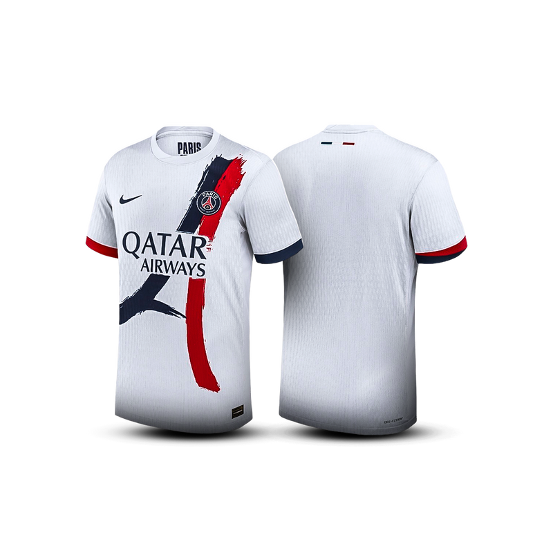 Camisa PSG II 25/26 - Branco e Azul
