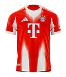 Camisa Bayern de Munique I 25/26 Adidas - Vermelho e Branca