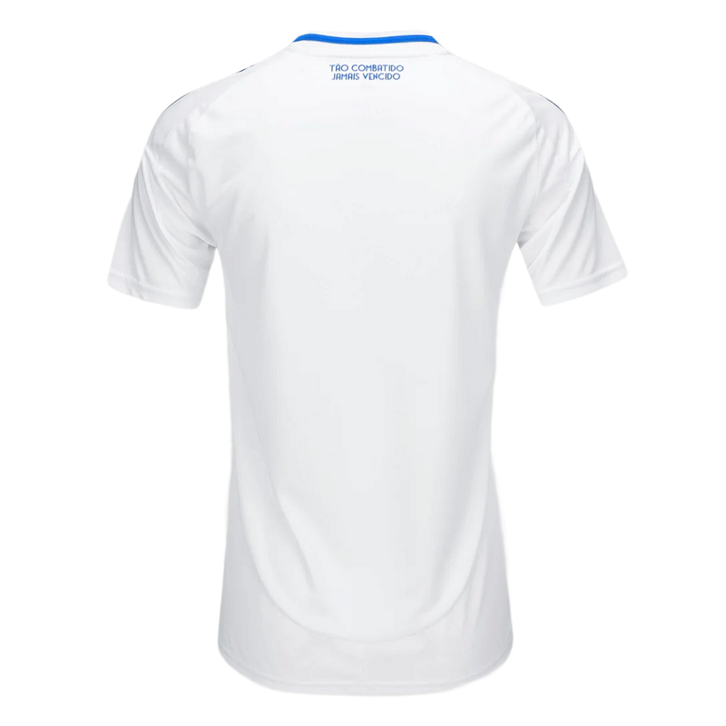 Camisa Cruzeiro II 25/26 Feminina -  Branca e Azul