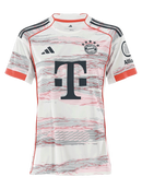 Camisa Bayern de Munique II 25/26 Feminina - Branca e Vermelho