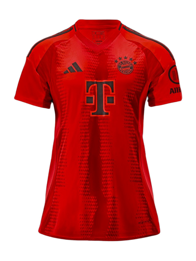 Camisa Bayern de Munique I 24/25 Feminina - Vermelho