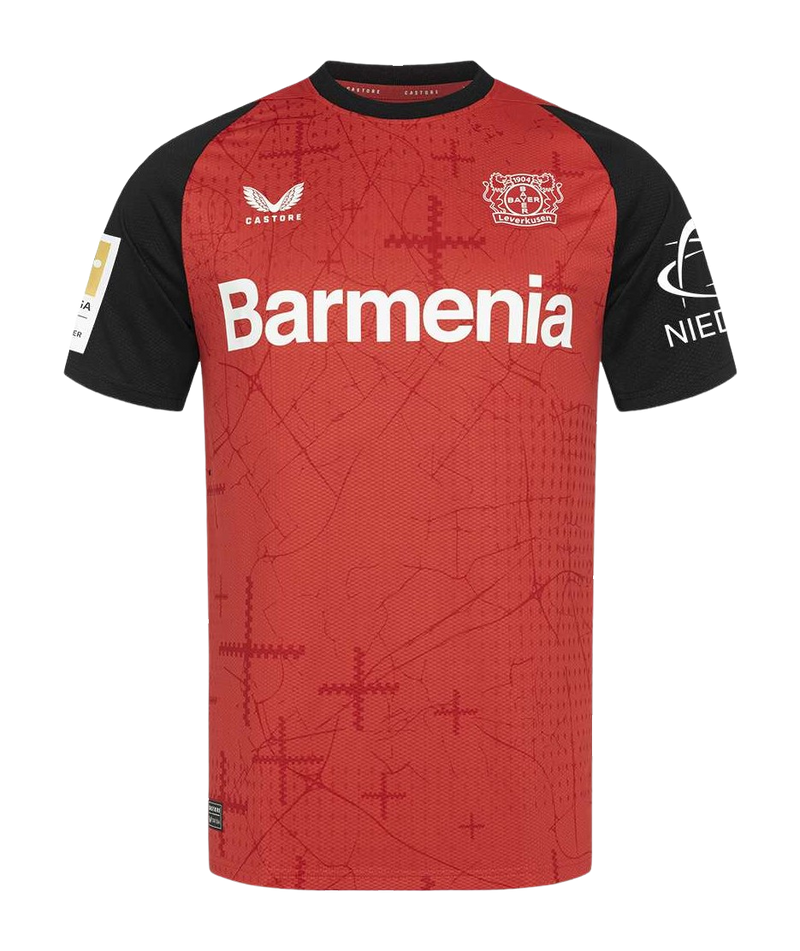 Camisa Bayer Leverkusen 24/25 - Vermelha Home
