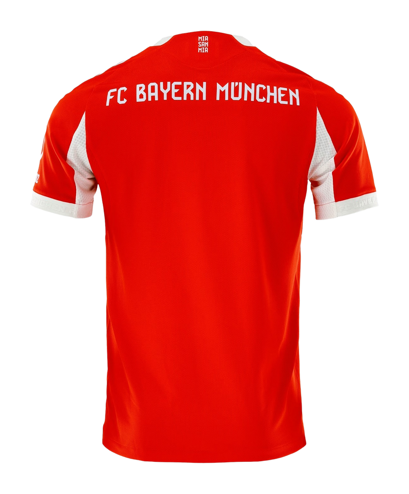 Camisa Bayern de Munique I 25/26 Adidas - Vermelho e Branca