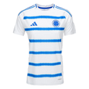 Camisa Cruzeiro II 25/26 Feminina -  Branca e Azul