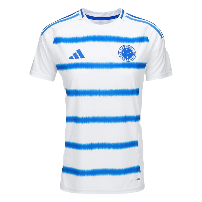 Camisa Cruzeiro II 25/26 Feminina -  Branca e Azul