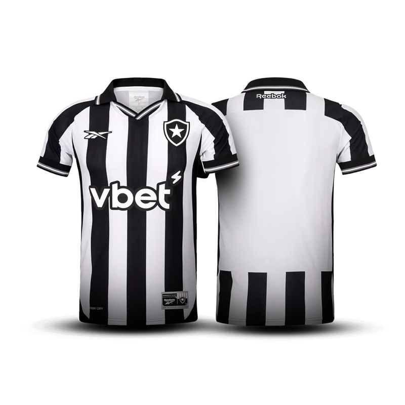 Camisa Botafogo I 25/26 - Preta/Reebok