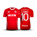 Camisa Internacional 25/26 I Vermelha Adidas - Com patrocínio