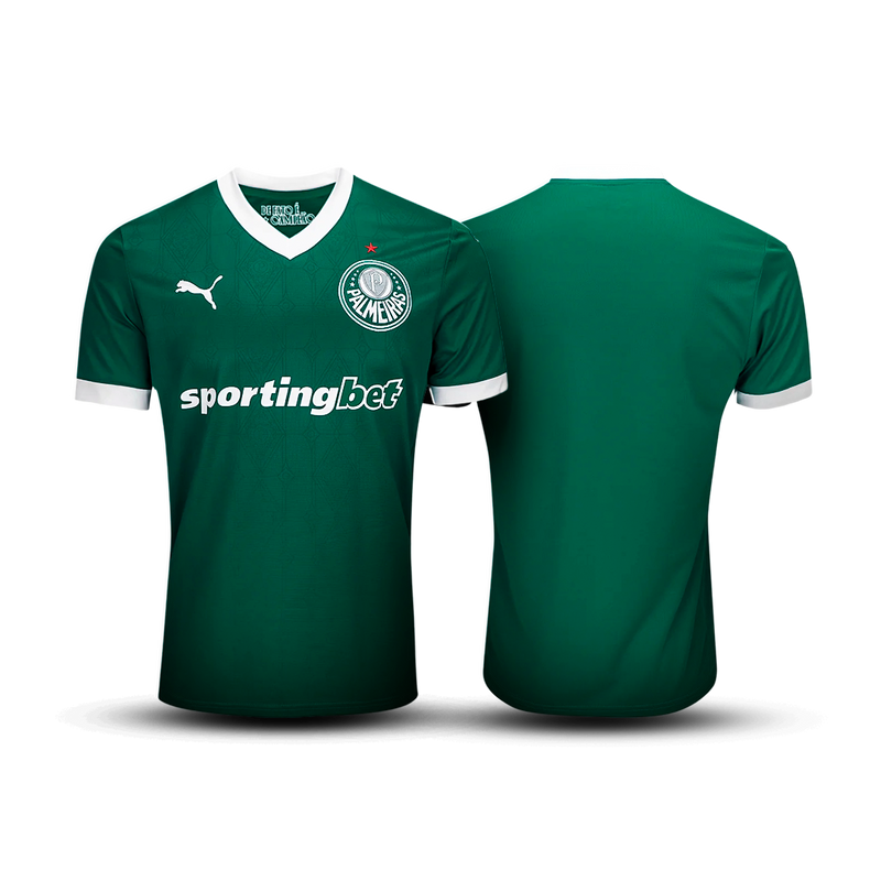 Camisa Palmeiras I 25/26 Torcedor Masculino - Verde