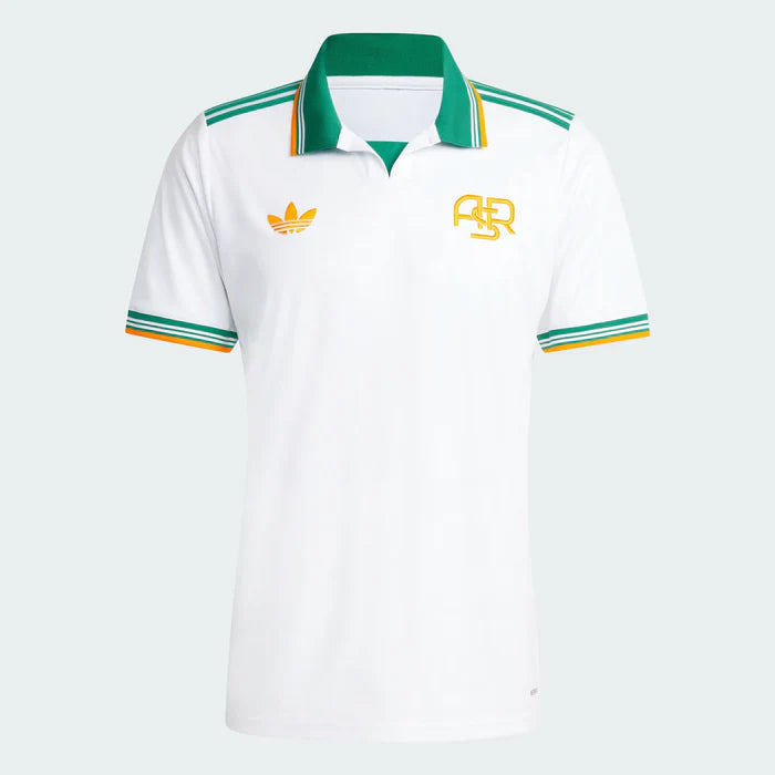 Camisa AS Roma III 25/26 - Branca e Verde