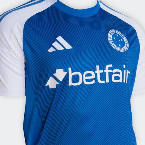 Camisa Cruzeiro I 25/26 Torcedor - Azul e Branca