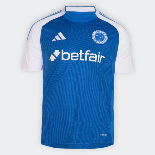 Camisa Cruzeiro I 25/26 Torcedor - Azul e Branca