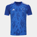 Camisa Cruzeiro I 24/25 Torcedor Adidas Masculina - Azul Royal