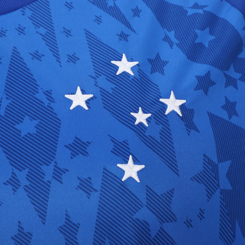 Camisa Cruzeiro I 24/25 Torcedor Adidas Masculina - Azul Royal