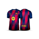 Camisa Barcelona I 25/26 - Azul e Vermelho