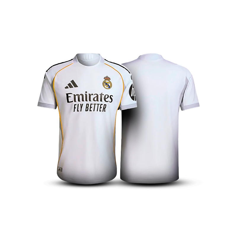 Camisa Real Madrid I 25/26 - Adidas - Branco