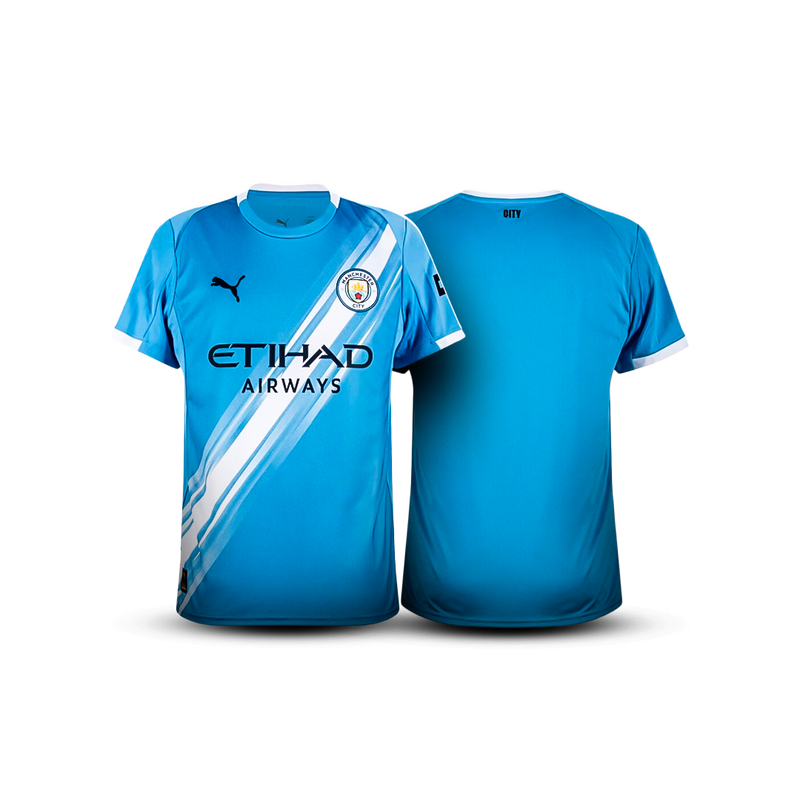 Camisa Manchester City I 25/26 - Torcedor / Azul