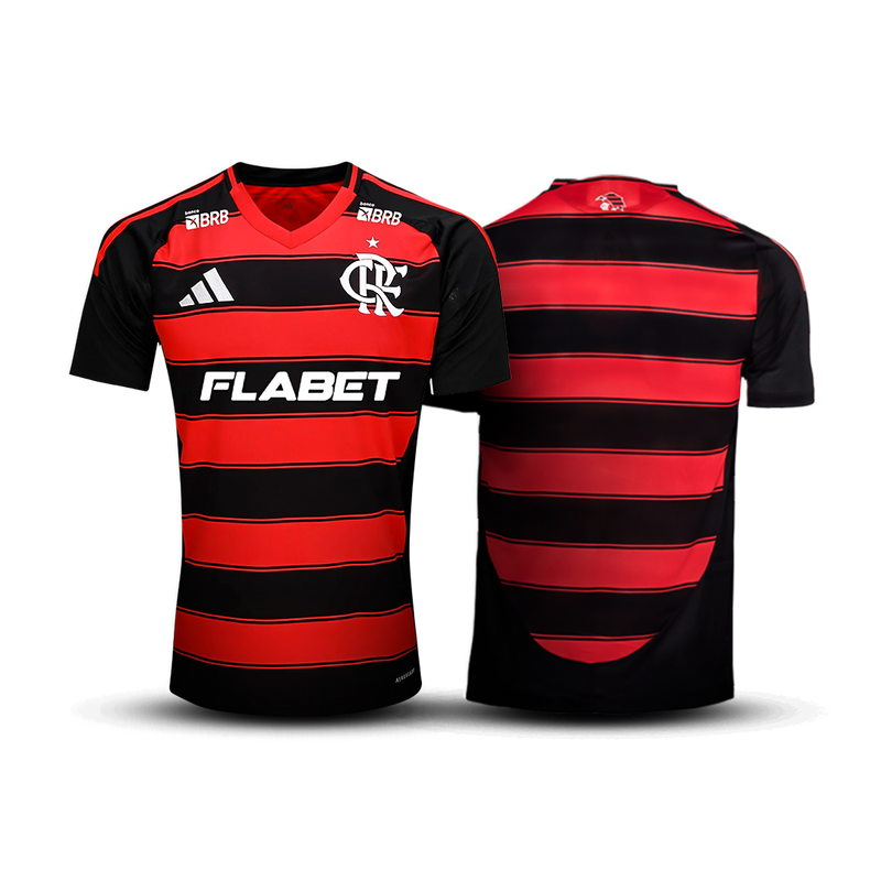 Camisa do Flamengo 25/26 Home - Com/Sem Patrocínios