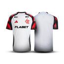 Camisa do Flamengo 25/26 II Branca - Com/Sem Patrocínios
