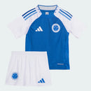 Kit Infantil Cruzeiro 25/26 - Adidas - Azul/Branca