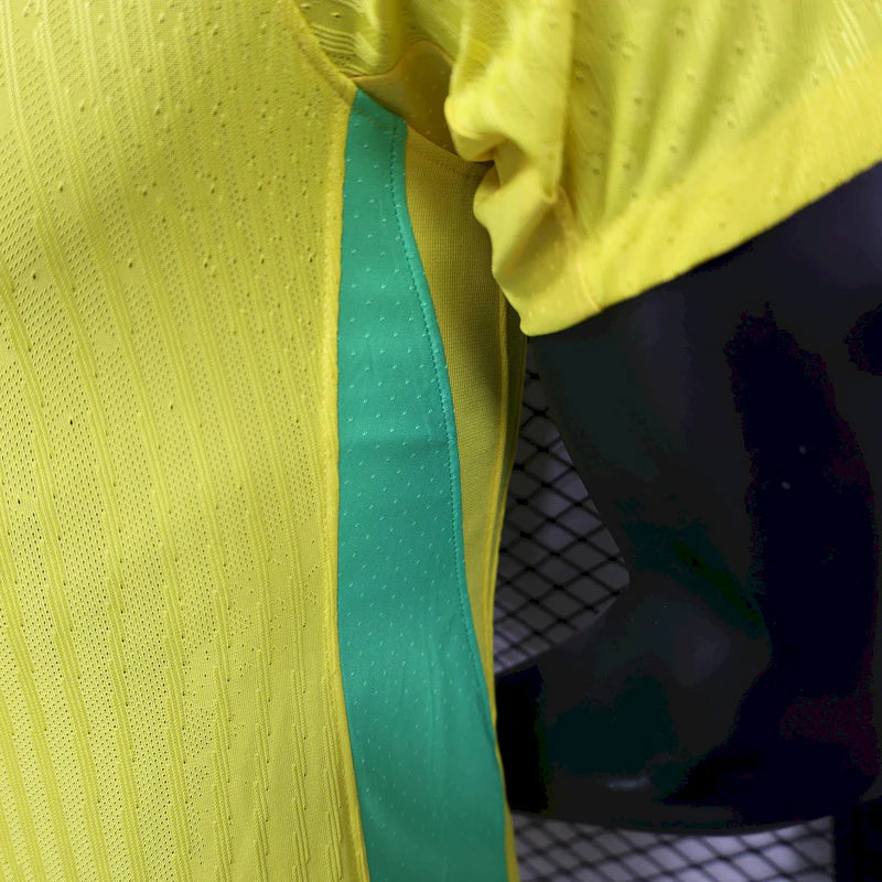 Camisa Da Seleção Brasileira I 25/26 - Amarela / Jogador