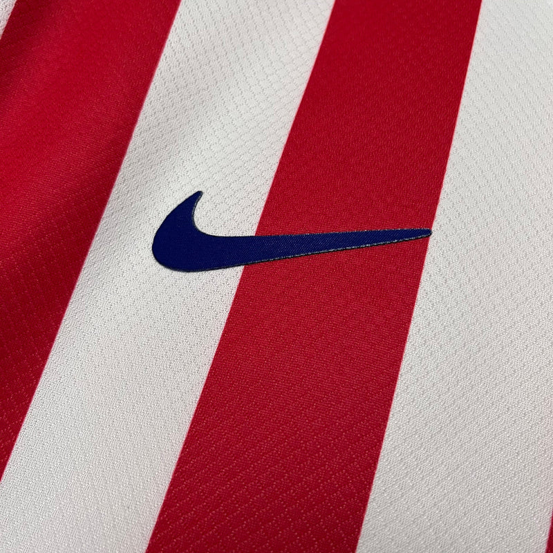 Camisa Atlético de Madrid l 25/26 Torcedor - Branca e Vermelha