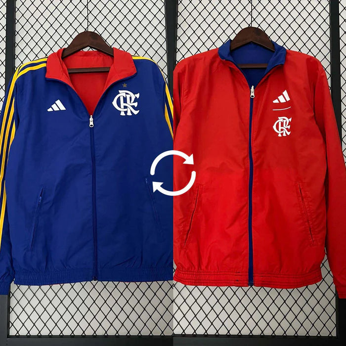 Corta Vento Flamengo - Azul e Vermelho