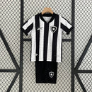Kit Infantil Botafogo I 23/24 Kappa - Branco e Preto
