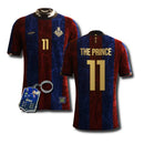 Camisa Barcelona Edição Especial Trio MSN The Prince 24/25 - Masculino + CHAVEIRO ESCLUSIVO