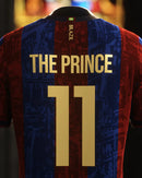 Camisa Barcelona Edição Especial Trio MSN The Prince 24/25 - Masculino + CHAVEIRO ESCLUSIVO