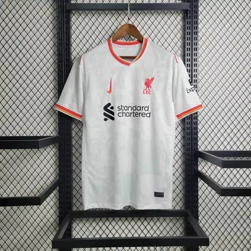 Camisa Liverpool II 24/25 Nike Torcedor Masculino - Branca