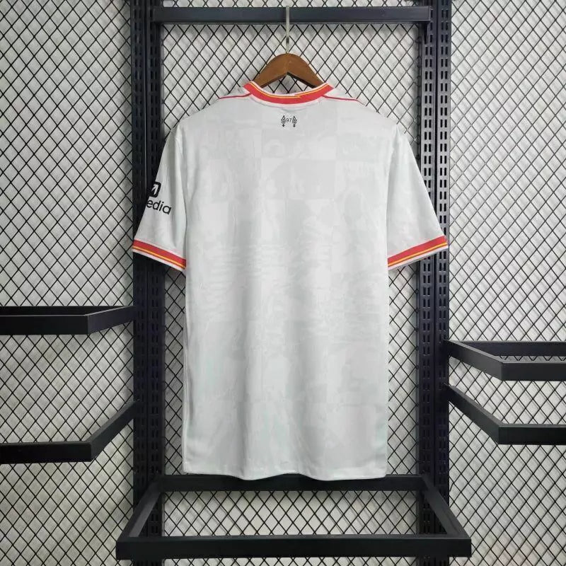 Camisa Liverpool II 24/25 Nike Torcedor Masculino - Branca