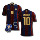 Camisa Barcelona Edição Especial Trio MSN La Pulga 24/25 - Masculino + CHAVEIRO ESCLUSIVO
