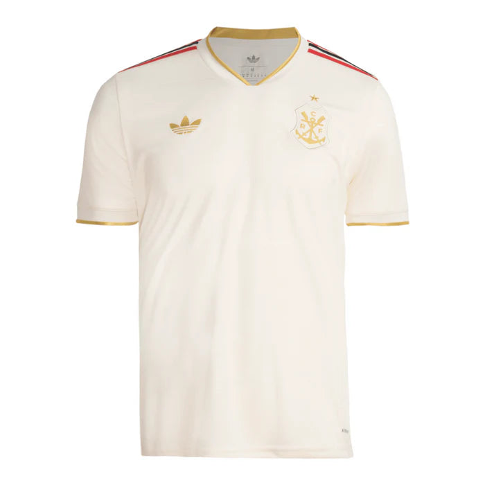 Camisa do Flamengo 25/26 III Bege - Com/Sem Patrocínios