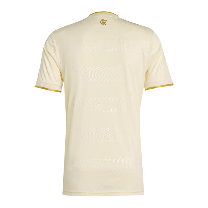 Camisa do Flamengo 25/26 III Bege - Com/Sem Patrocínios