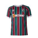 Camisa Fluminense I 23/24 Umbro - Vinho e Verde