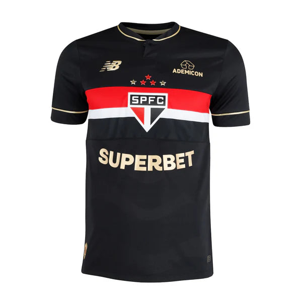 Camisa São Paulo III 25/26 - Torcedor / Preta