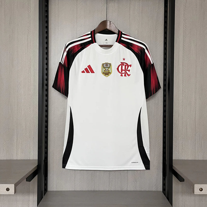 Camisa do Flamengo 25/26 II Branca - Com/Sem Patrocínios