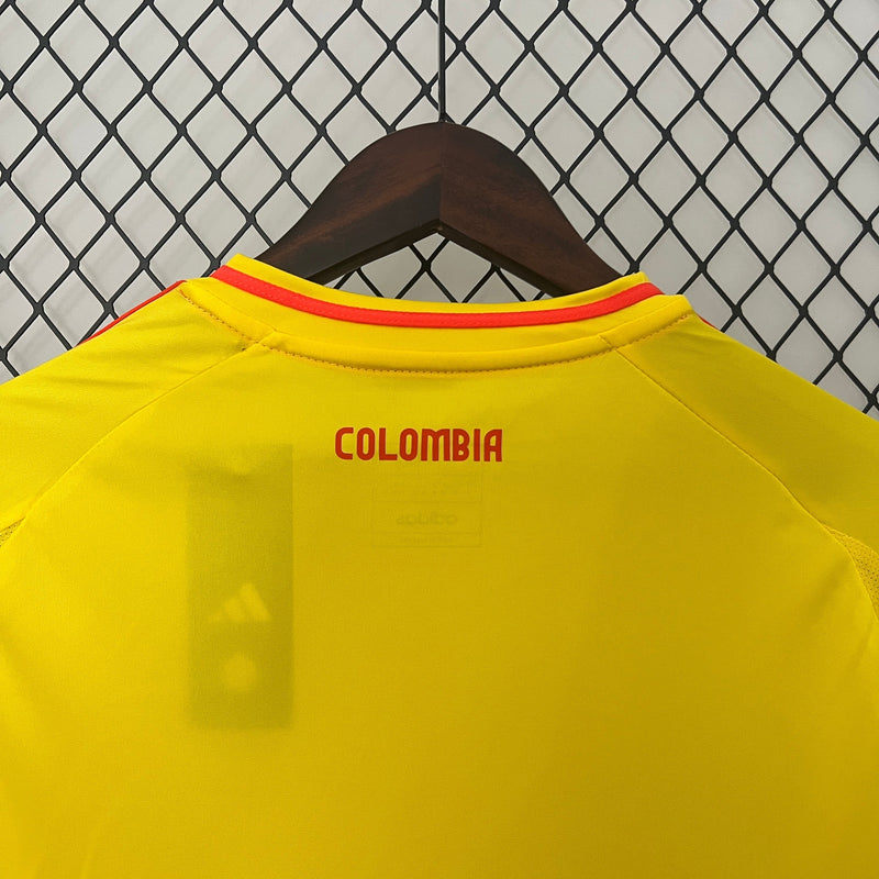 Camisa da Seleção Colômbia 2024 Home - Adidas